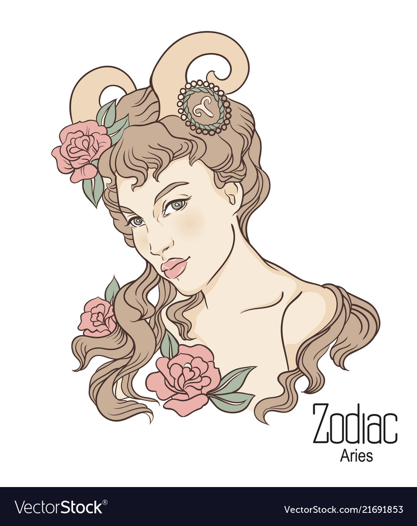 Zodiac aries as girl