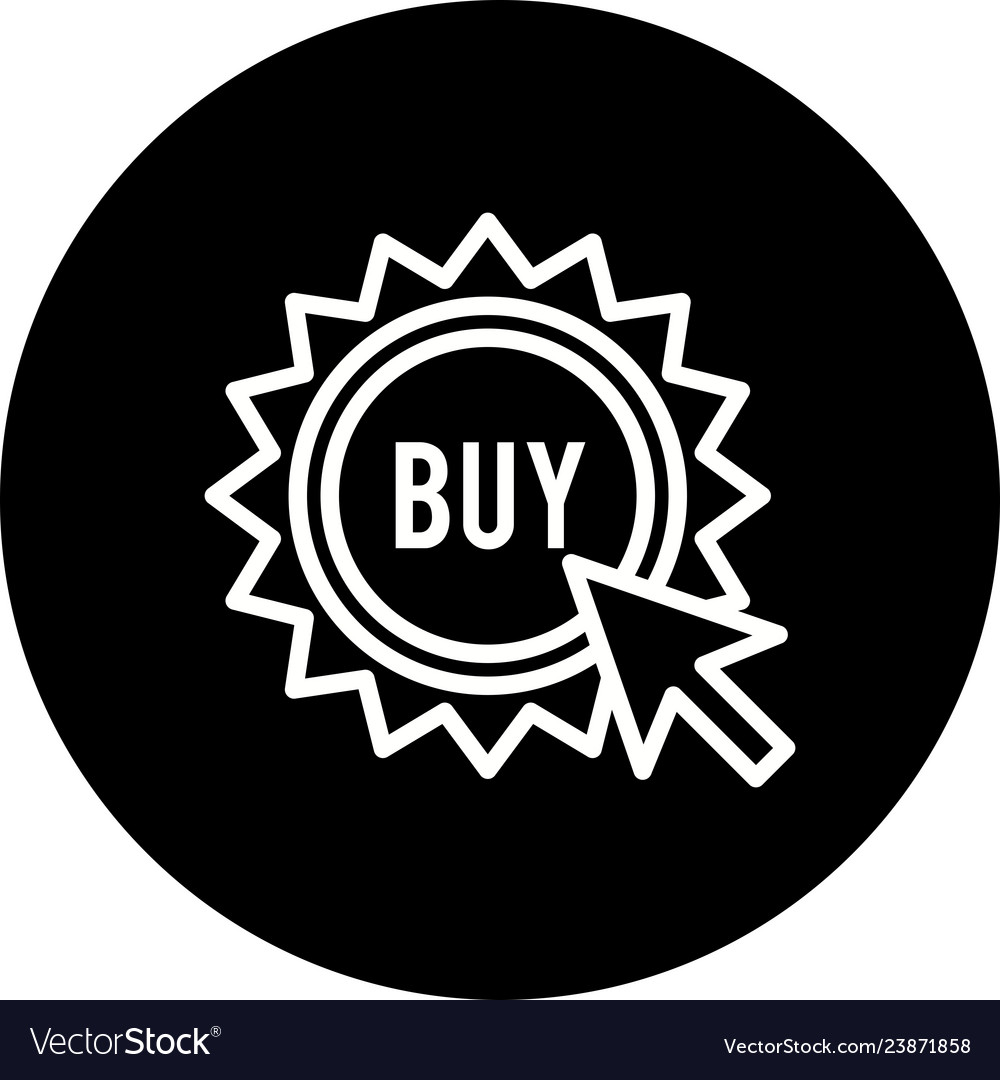 Buy Icon Royalty Free Vector Image - Vectorstock