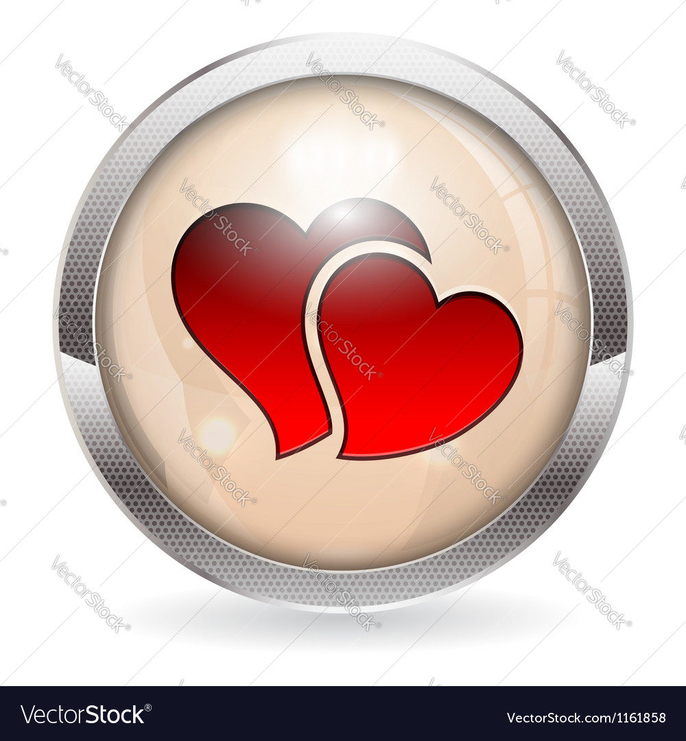 Valentine button