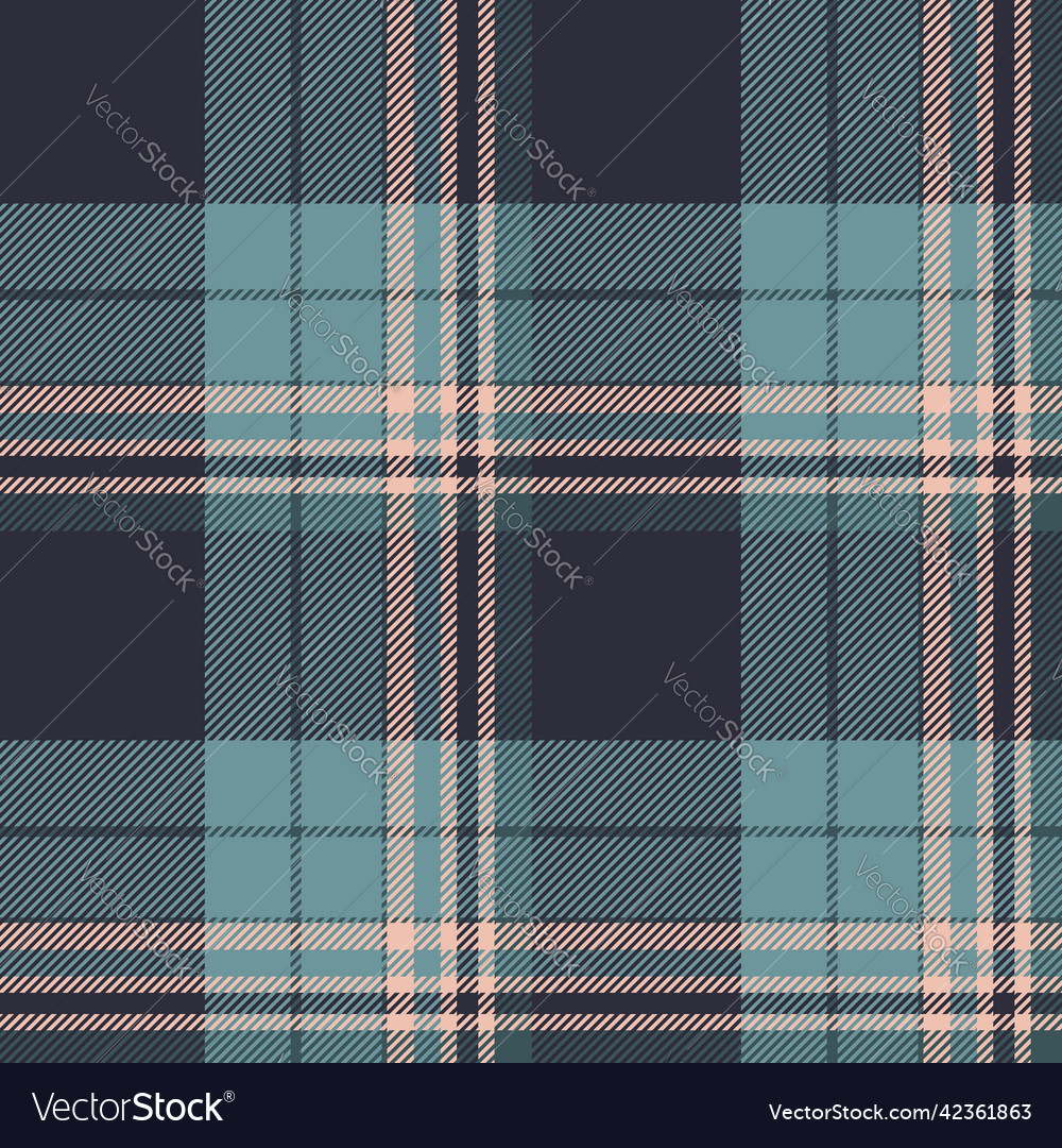 Plaid seamless pattern check fabric texture Vector Image