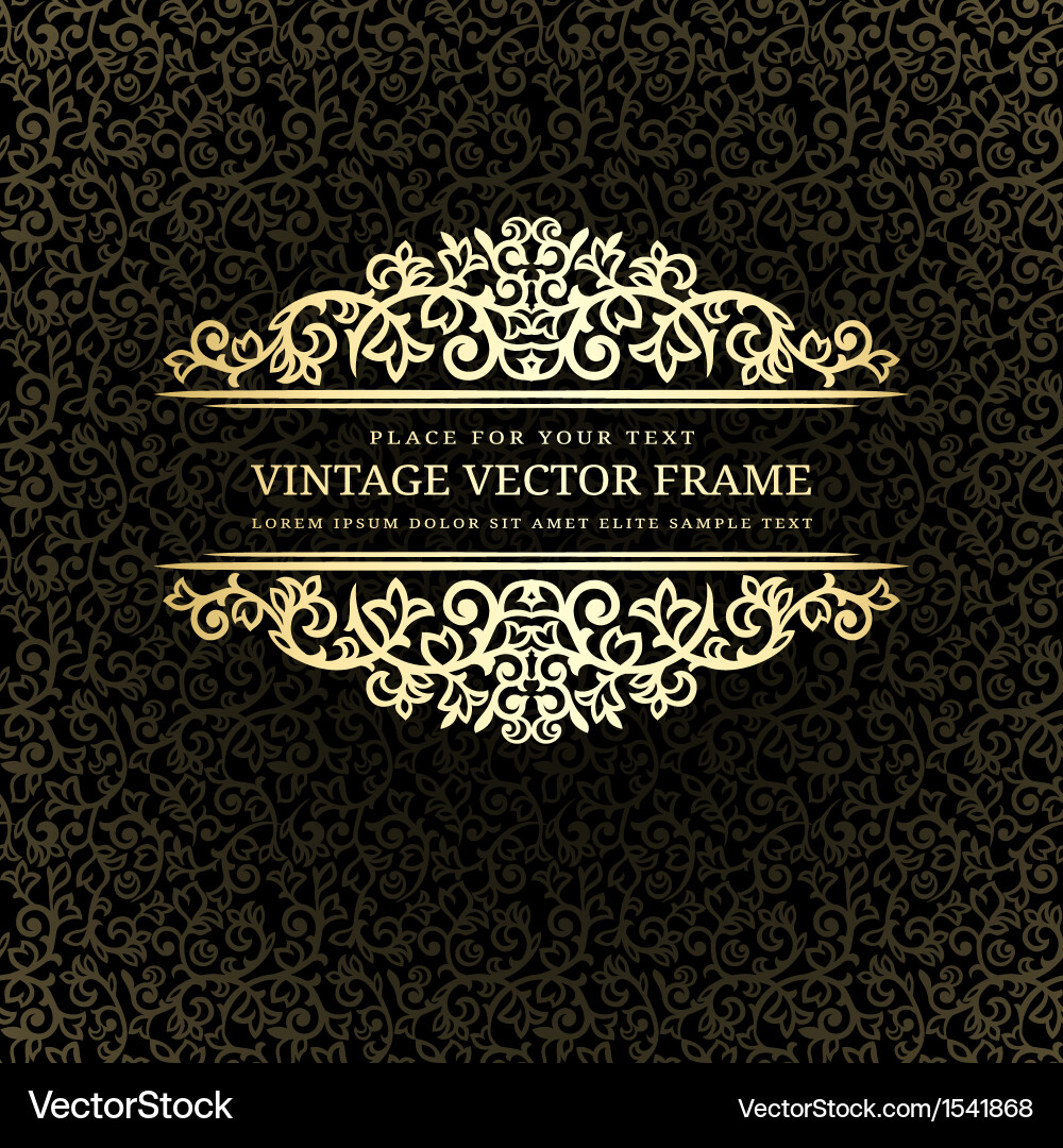 Vintage background Royalty Free Vector Image - VectorStock