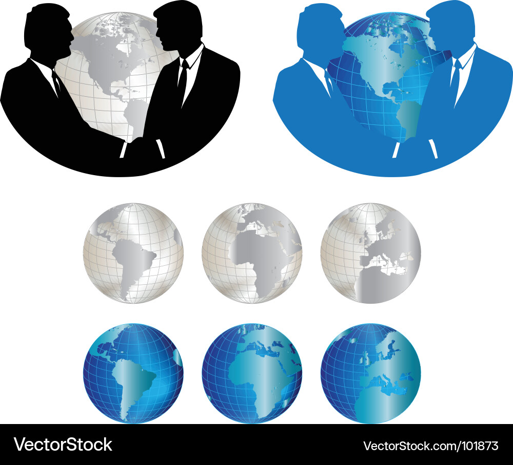 Hand shake Royalty Free Vector Image - VectorStock