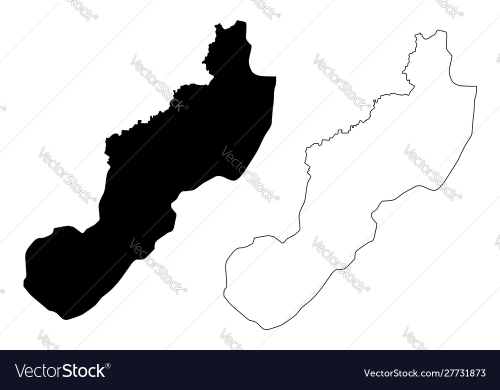 Jinotega department republic nicaragua Royalty Free Vector