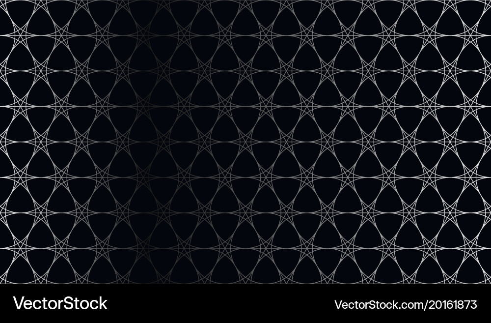 Luxury seamless ornate pattern - grid gradient Vector Image