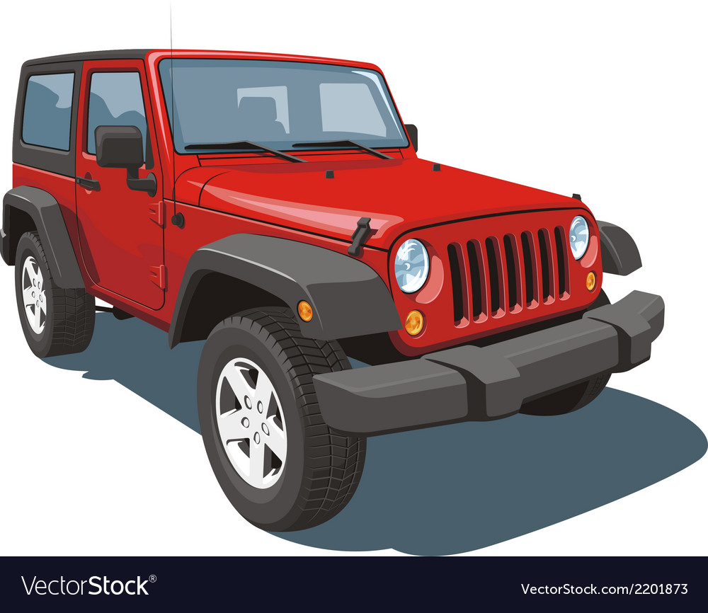 Off-road vehicle Royalty Free Vector Image - VectorStock