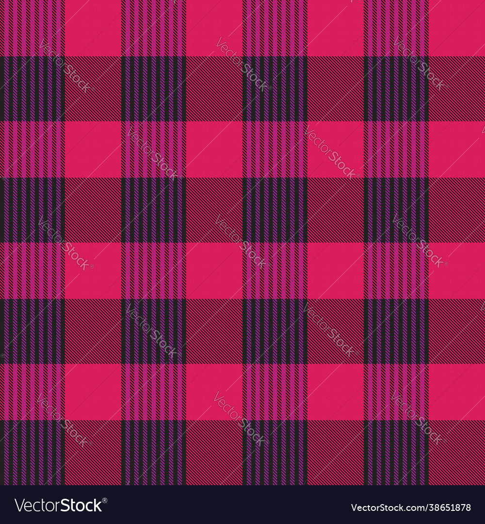 Purple asymmetric plaid textured seamless pattern Vector Image