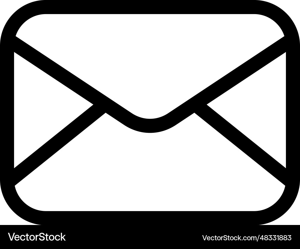 Mail icon Royalty Free Vector Image - VectorStock