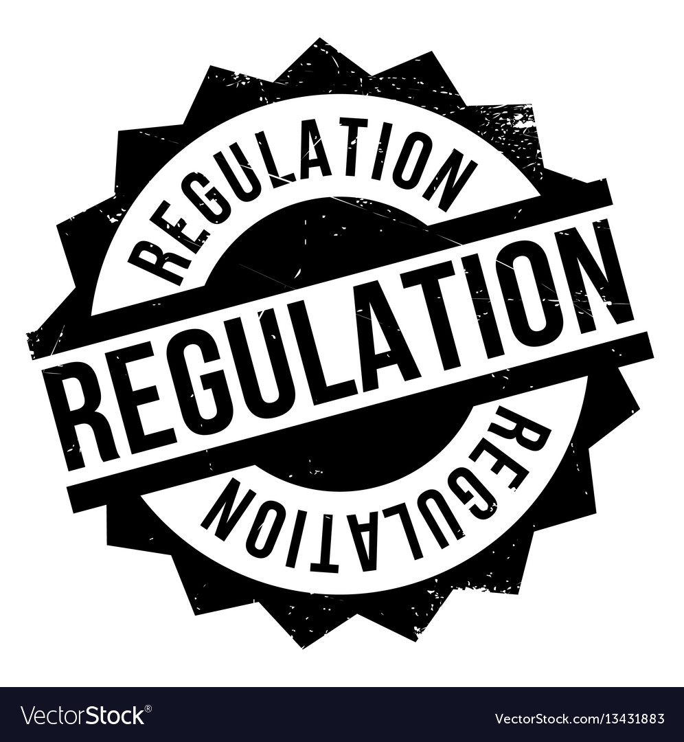 Regulation Rubber Stamp Royalty Free Vector Image