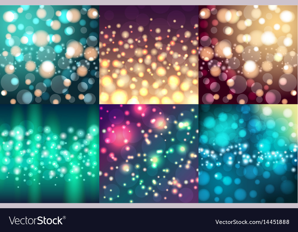 Creative bokeh universal texture abstract colorful