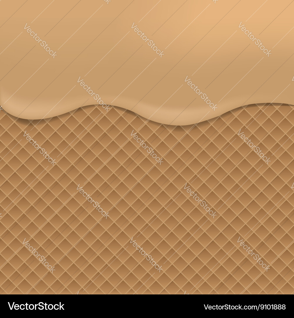 Waffer Background Wafer background Royalty Free Vector Image - VectorStock