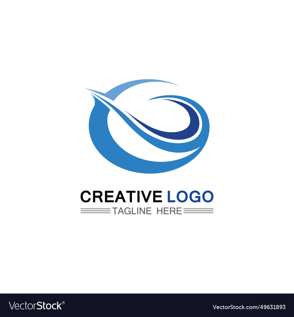 Water wave icon Royalty Free Vector Image - VectorStock