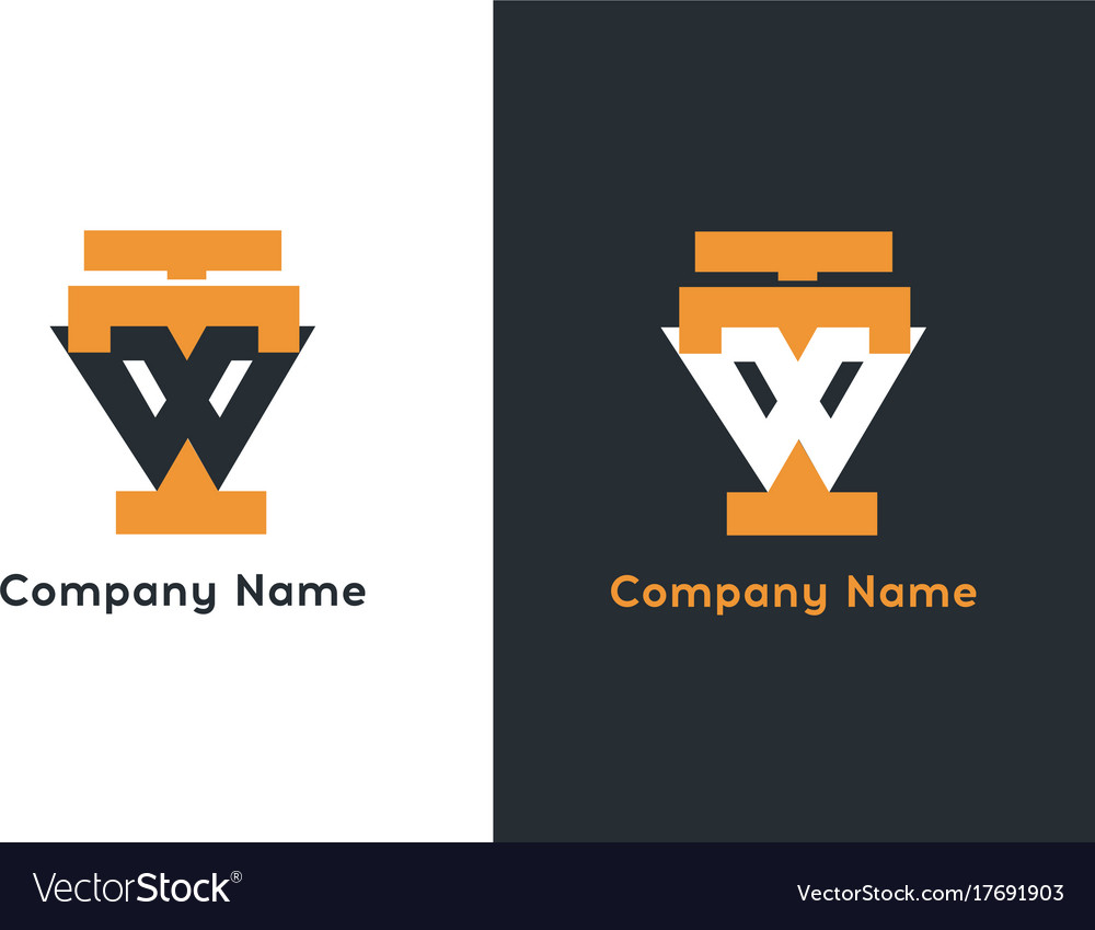 Premium Vector  Collection of letter w logo design templates