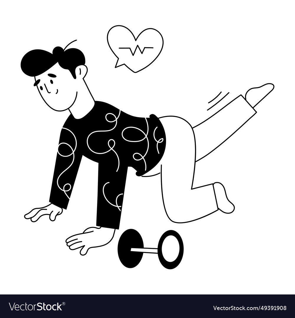 daily-workout-royalty-free-vector-image-vectorstock