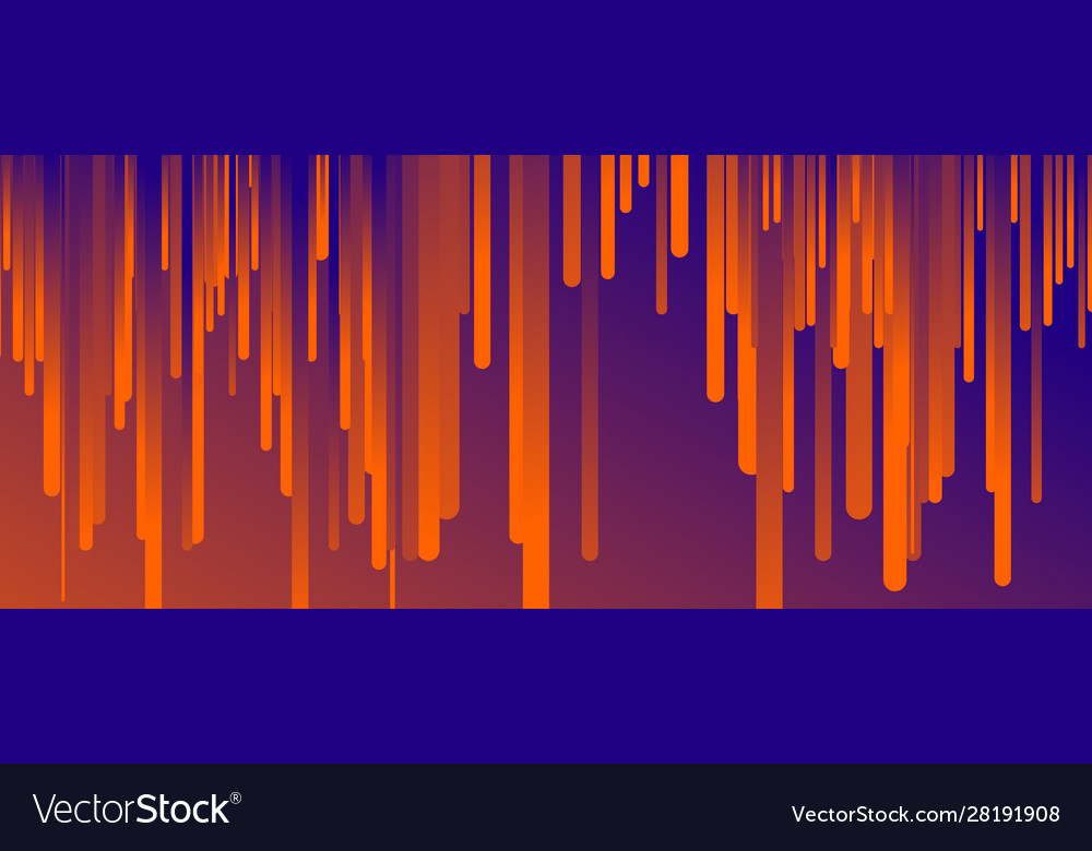 Fluid gradient lines rain design concept thin Vector Image