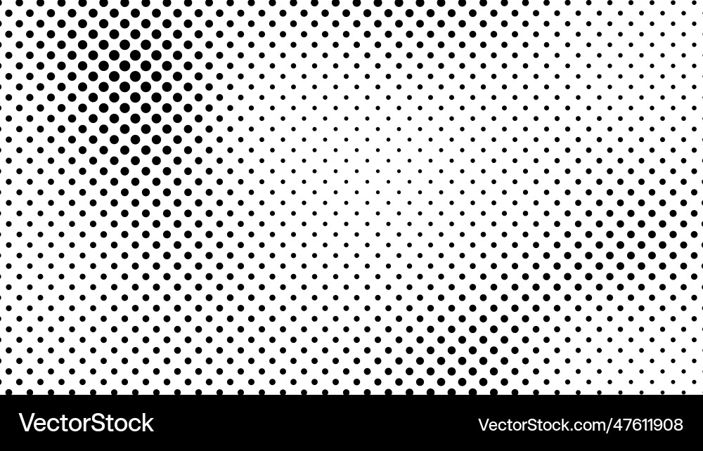 Grunge halftone background with dots Royalty Free Vector