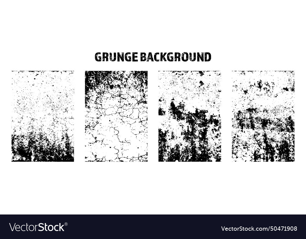 Grunge overlay texture old dirty concrete Vector Image