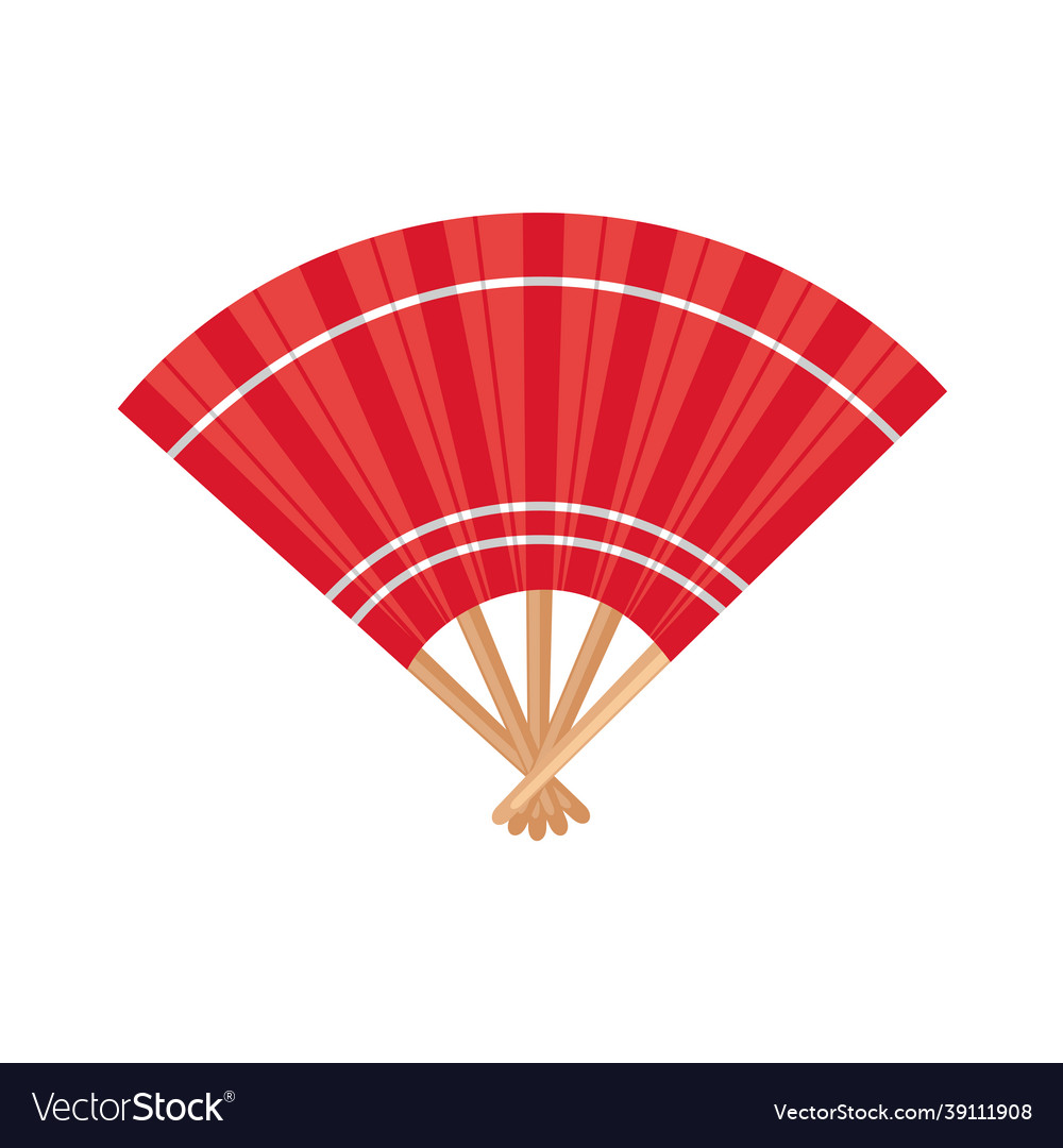 Japanese fan icon Royalty Free Vector Image - VectorStock