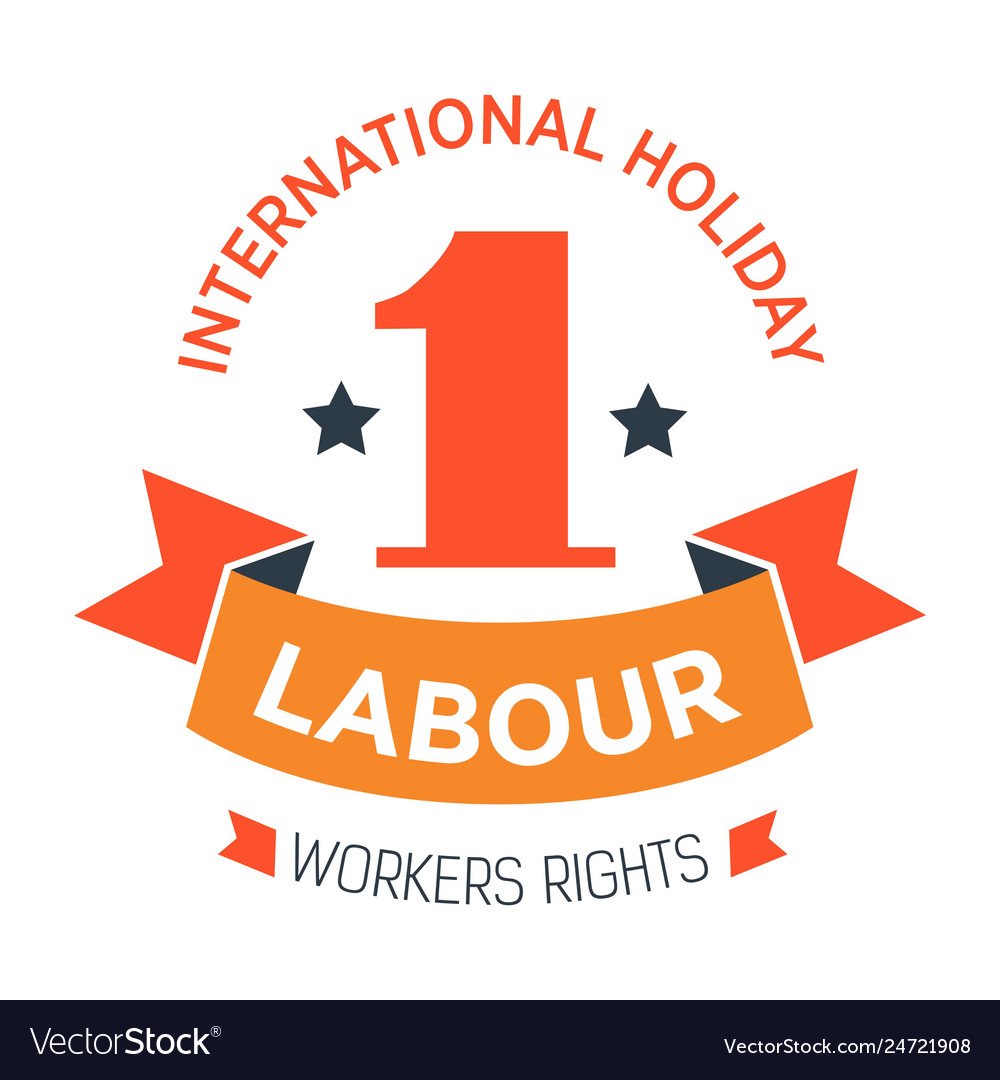 Labour day isolated icon workers rights vector image Labour day isolated icon workers rights