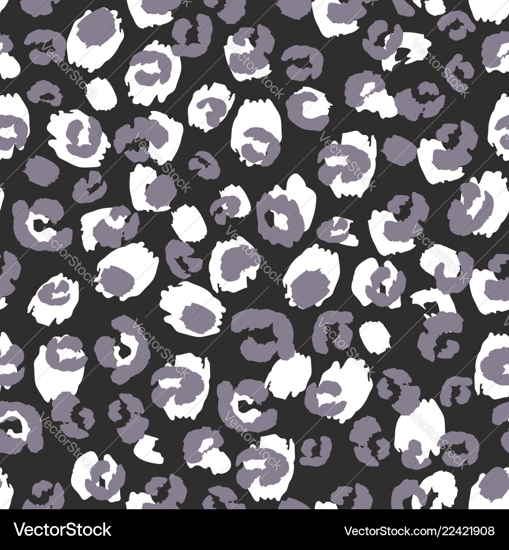 Leopard skin abstract pattern design Royalty Free Vector