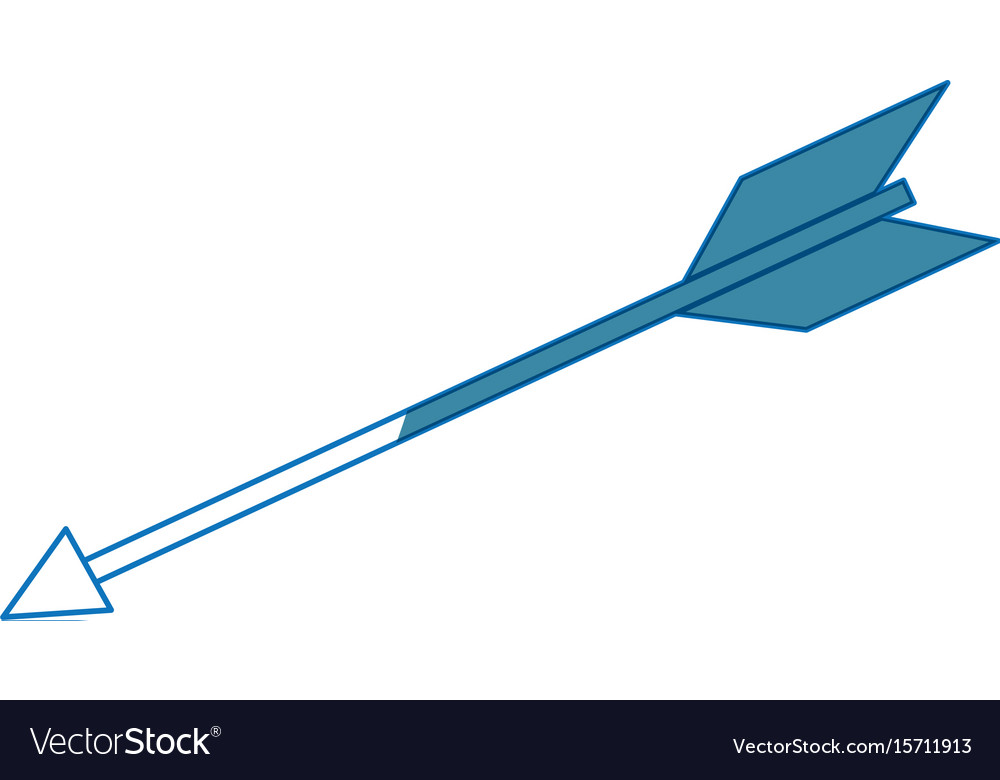 Arrow business success strategy concept Royalty Free Vector