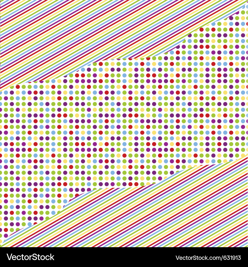 Seamless pattern - polka dots Royalty Free Vector Image