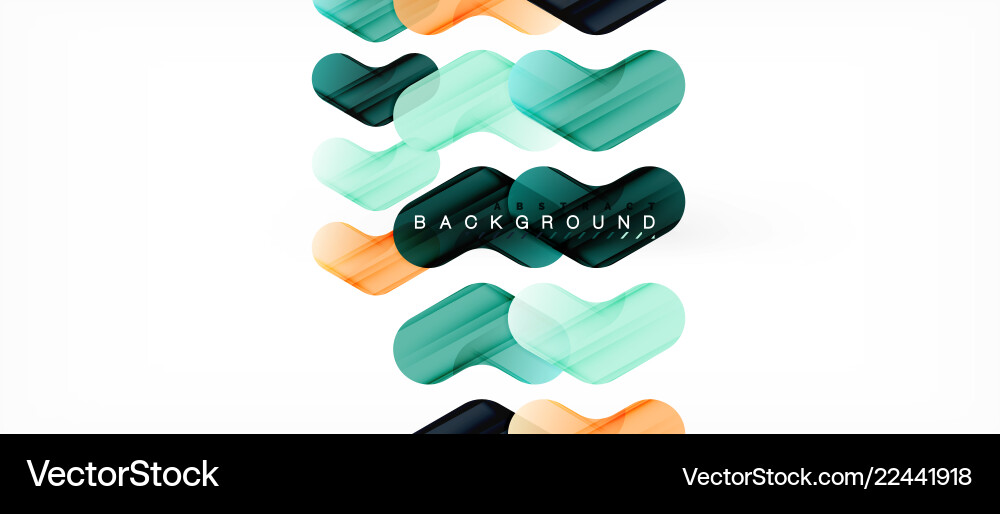 Colorful glossy arrows abstract background Vector Image