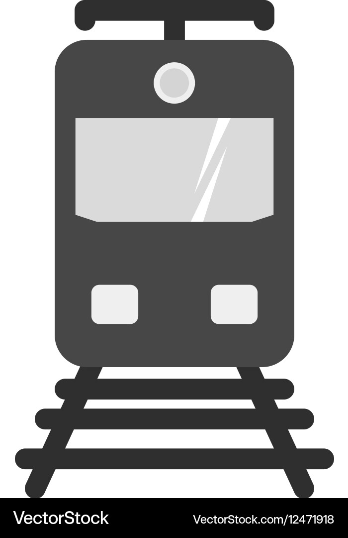 Rectangle Train Vector Train Royalty Free Vector Image - VectorStock