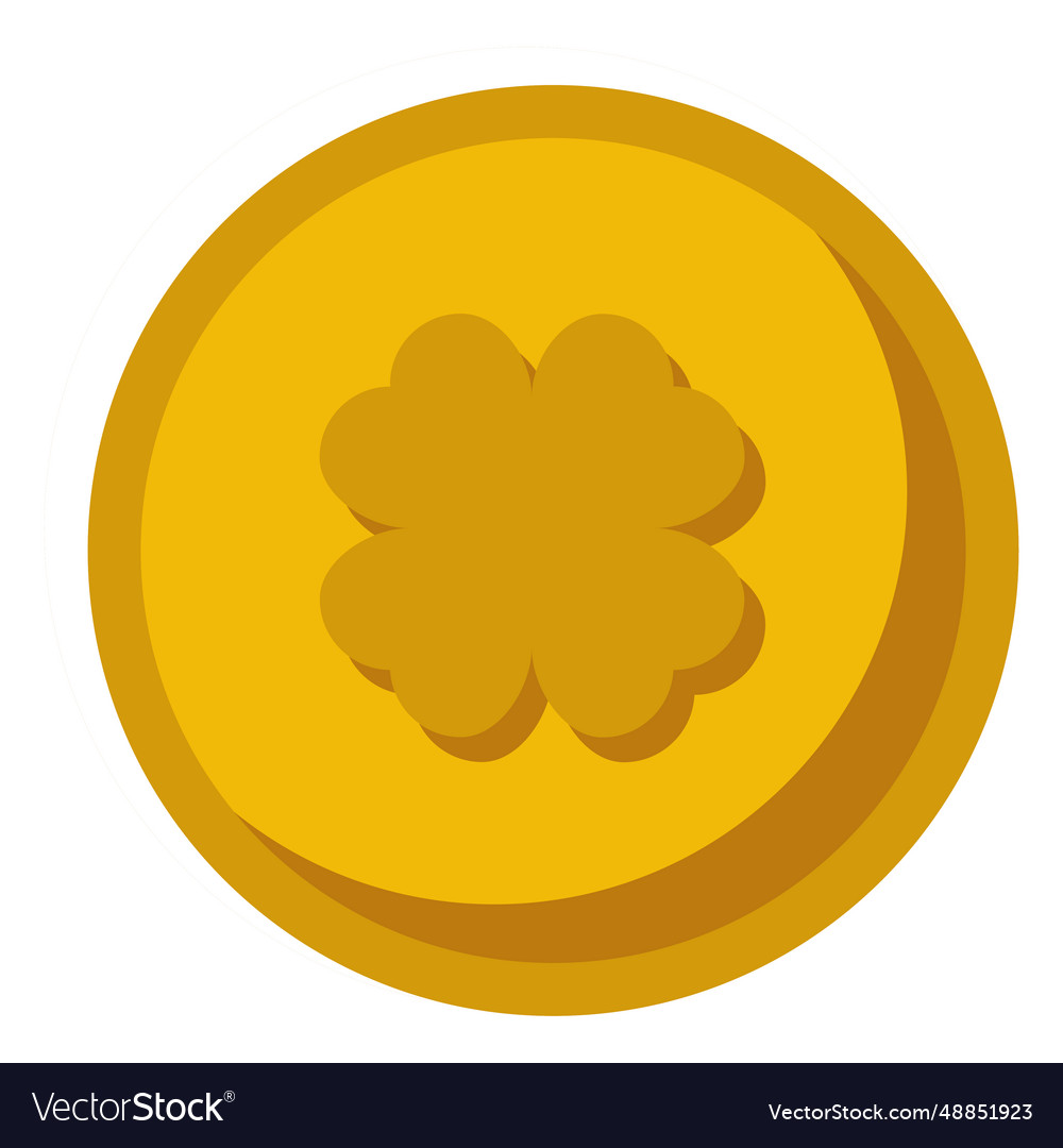 Four leaf clover ireland Royalty Free Vector Image