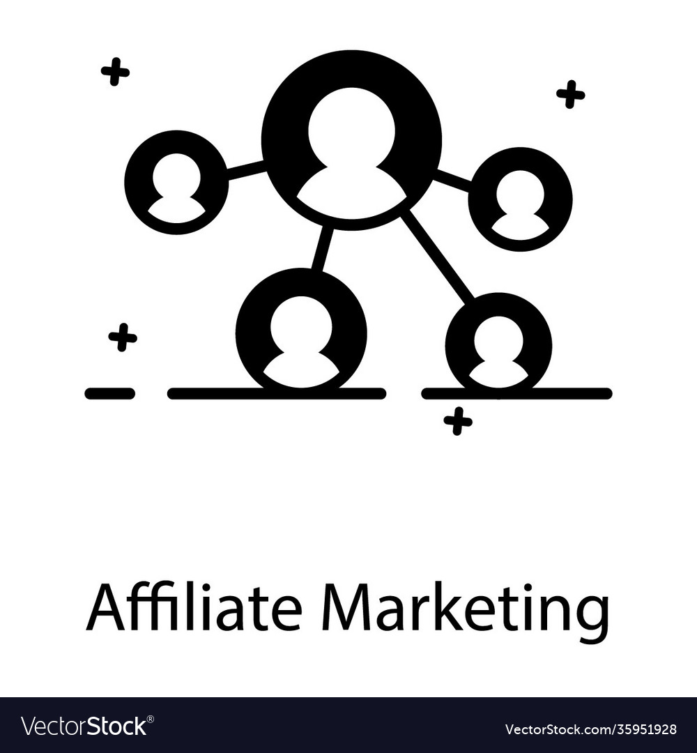 Affiliate marketing Royalty Free Vector Image - VectorStock
