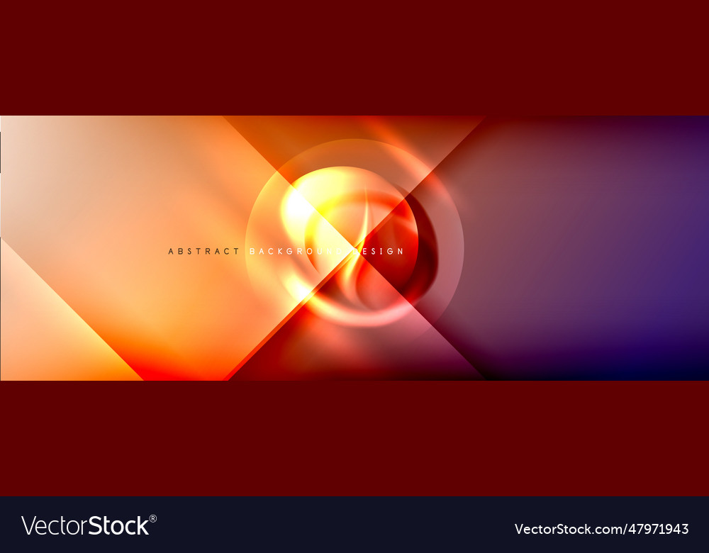 Color gradient shadows and light effects Vector Image