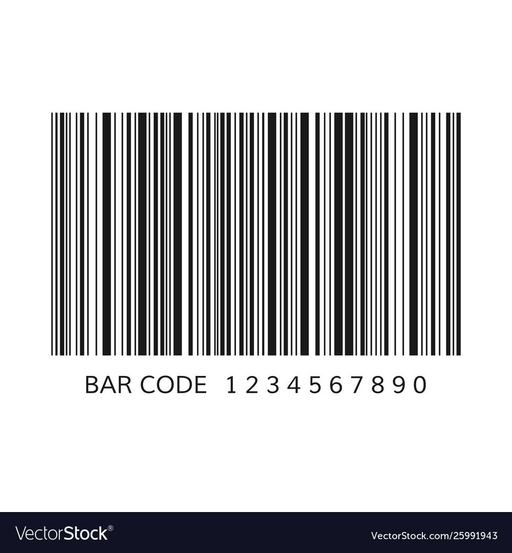 unique-bar-code-template-striped-identification-vector-image