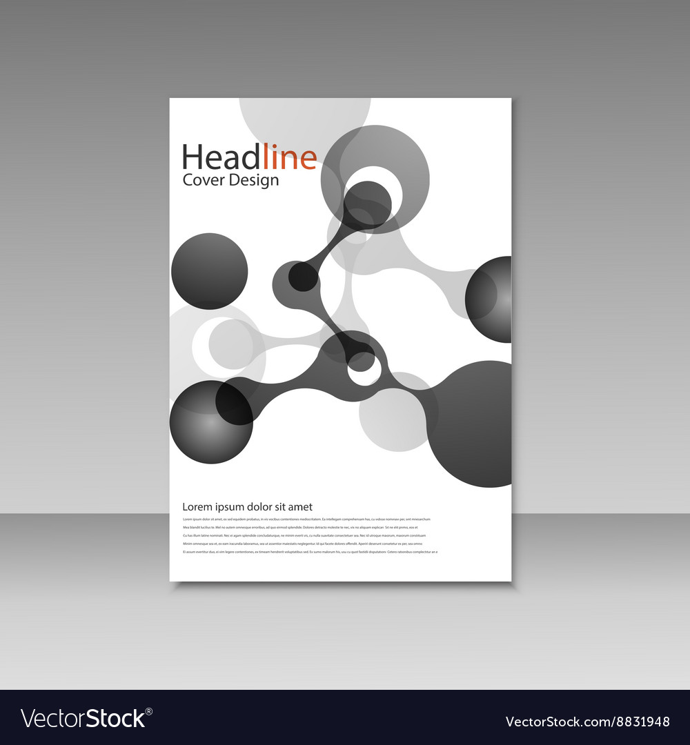 Abstract molecular structure template Royalty Free Vector Abstract molecular structure template Royalty Free Vector