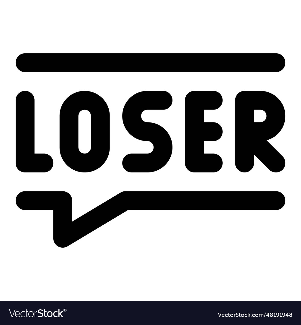 trolling-on-social-media-with-a-loser-comment-vector-image