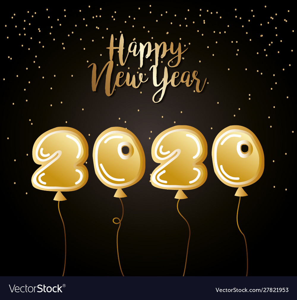 Happy new year design Royalty Free Vector Image