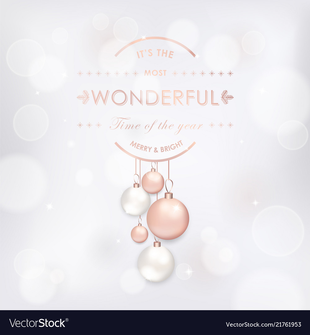 merry christmas card invitation greetings 2019 vector image