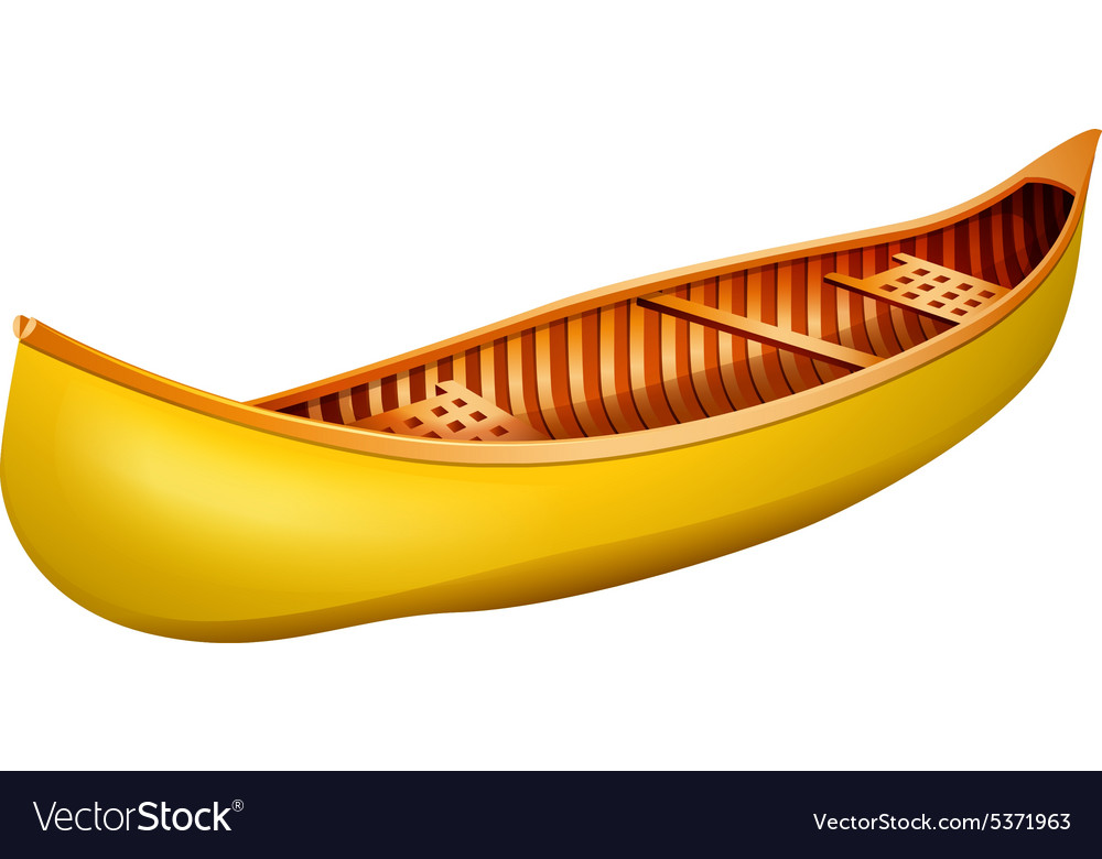 Canoe Royalty Free Vector Image VectorStock