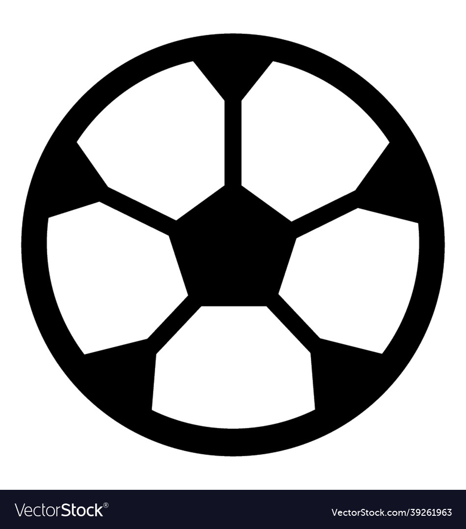 Football Royalty Free Vector Image VectorStock Football Vector 39261963