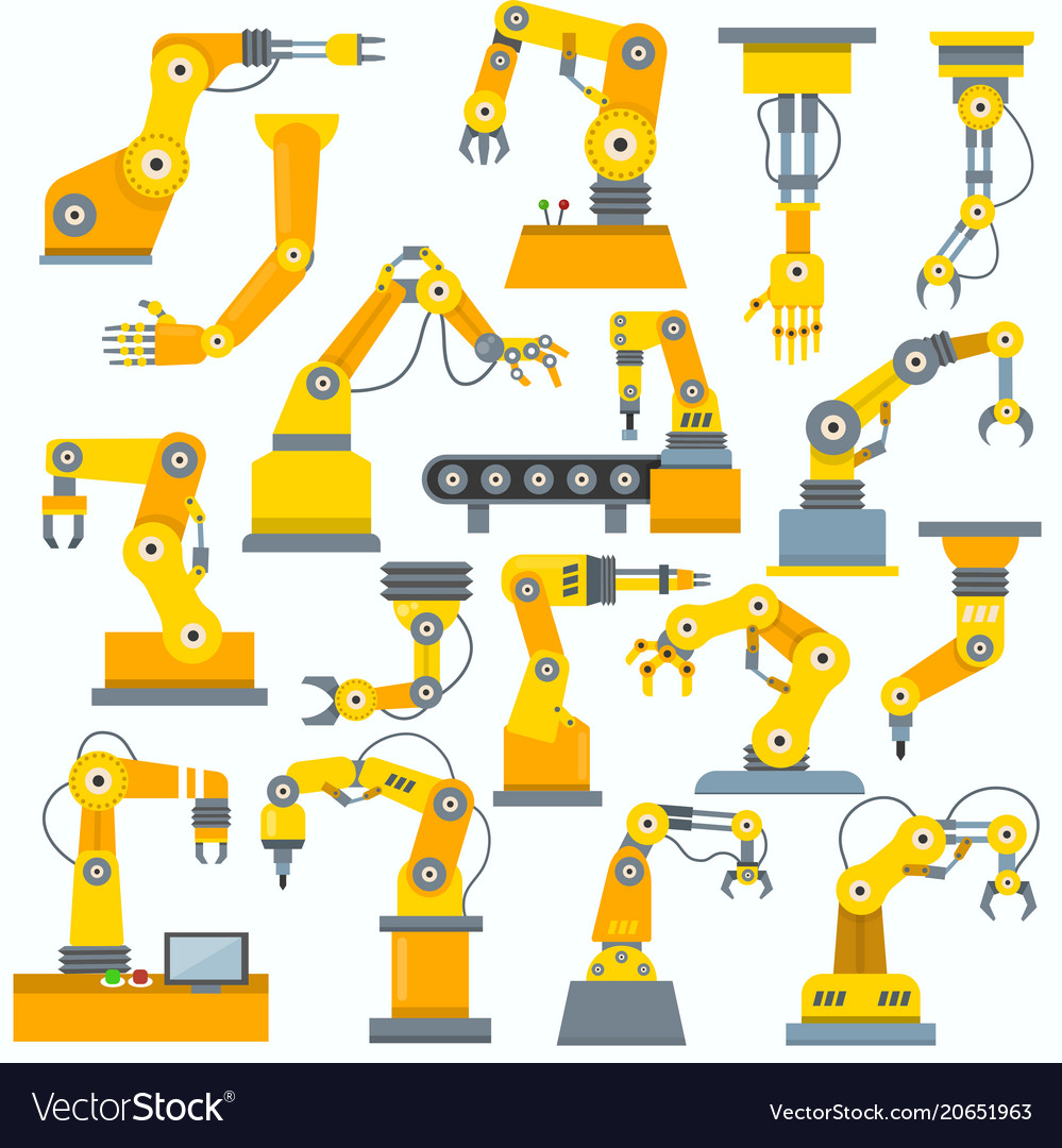 Робот манипулятор рисунок