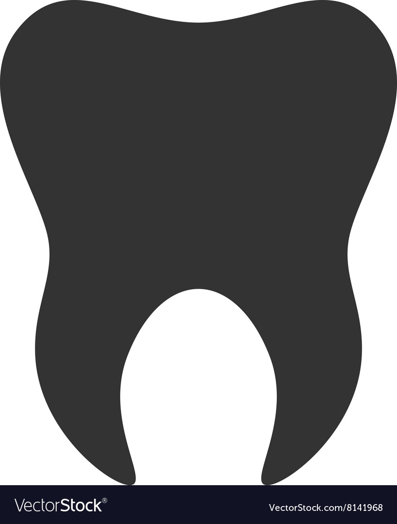 Tooth icon logo template of dental symbol Vector Image