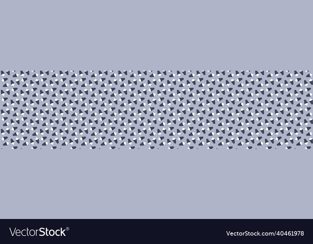 Masculine seamless border speckled simple shape Vector Image