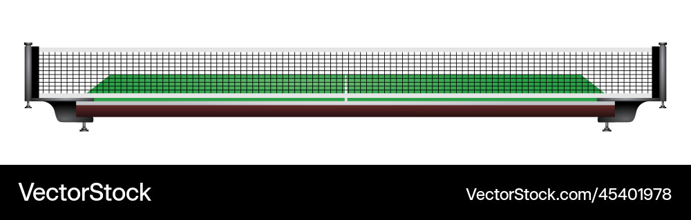 Ping pong table tennis isolated Royalty Free Vector Image