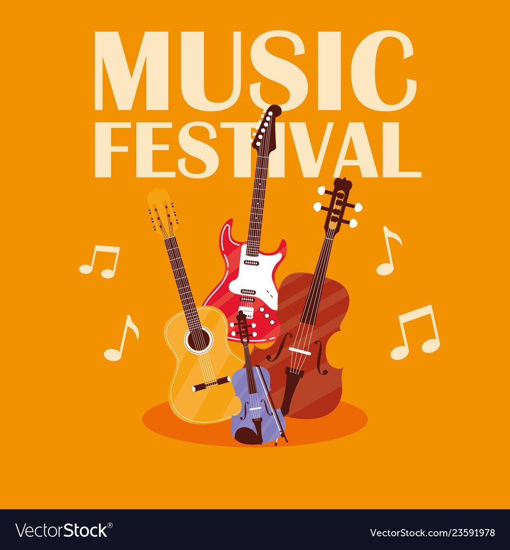 Set of musical instruments Royalty Free Vector Image