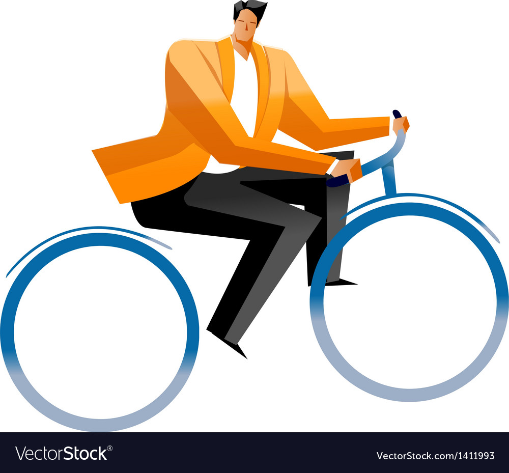 cycle with man