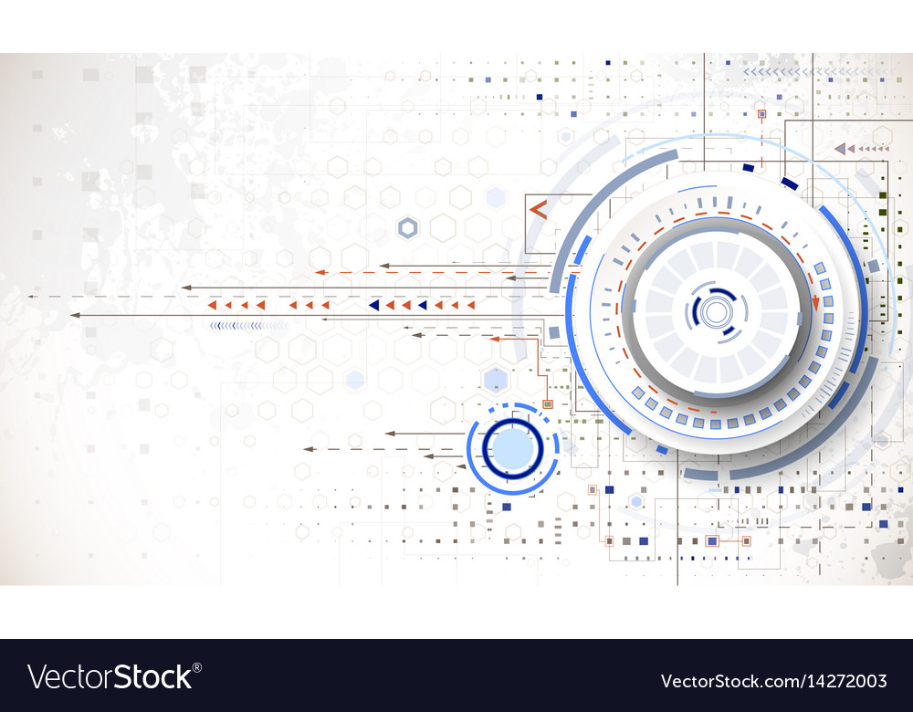 Tech background Royalty Free Vector Image - VectorStock