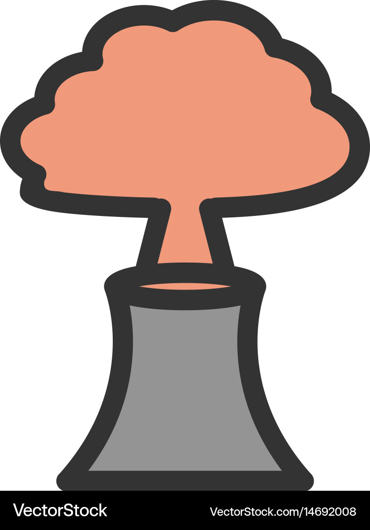 Volcano erupting Royalty Free Vector Image - VectorStock