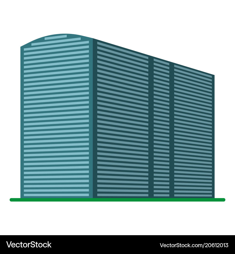 Isometric buildings Royalty Free Vector Image - VectorStock