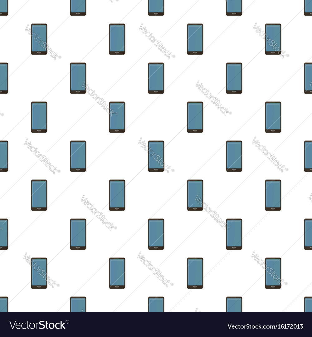 Smartphone pattern seamless Royalty Free Vector Image