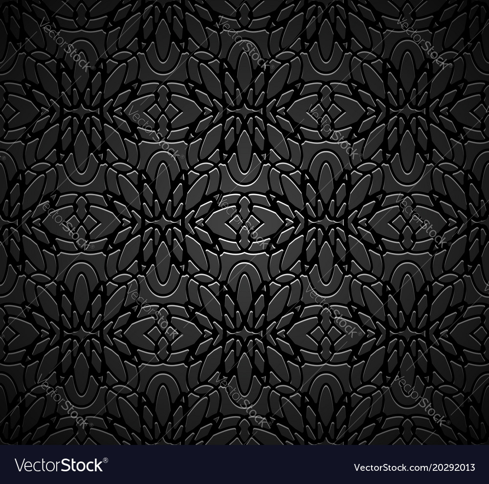 Vintage black background Royalty Free Vector Image
