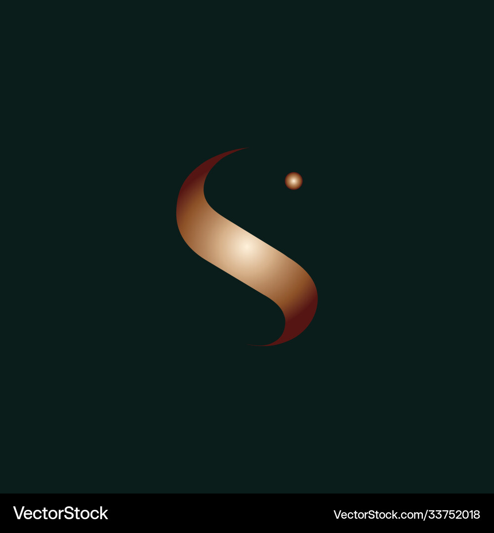 Initial letter s logo design template Royalty Free Vector