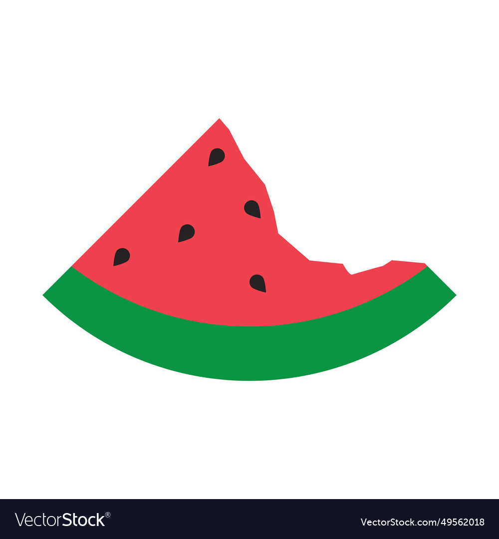 Watermelon icon Royalty Free Vector Image - VectorStock